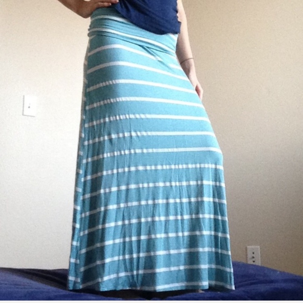 Striped Maxi Skirt S/M